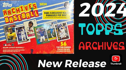 2024 #Topps Archves #baseballcards #packopening