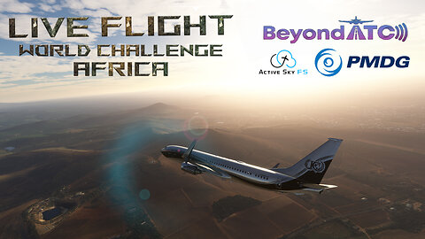 Bujumbura ✈ Kigali | BeyondATC + ACTIVE SKY | 737-800 BBJ2 | Full Flight |