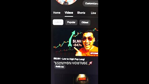 $SLNH ON YOUTUBE 🚀