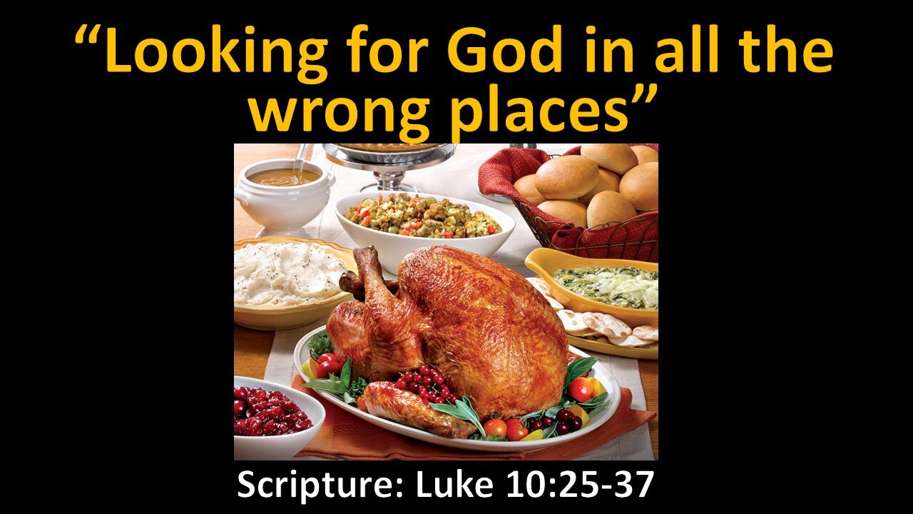 Looking for God in all the wrong places