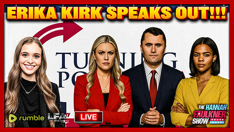 ERIKA KIRK SPEAKS OUT!!! | LIVE WITH HANNAH FAULKNER 12.10.25 4PM