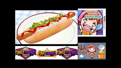 Cooking Mama 4 Kitchen Magic Hot Dog