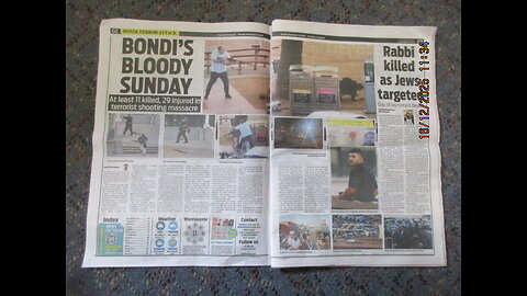 Daily Telegraph's Bondi Beach shooting issue is an MK-Ultra masterpiece of sinister spellcasting