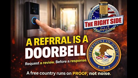 Criminal Referral Explained | Doorbell, Not a Verdict