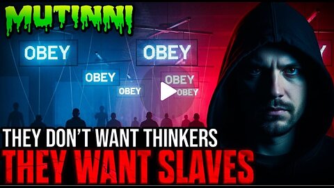 De elites willen geen denkers, ze willen gehoorzame slaven Eng,NL