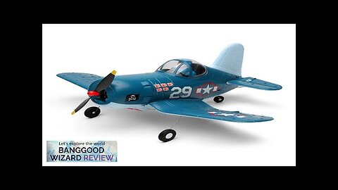 XK A500 Cartoon F4U 350mm Wingspan 2.4GHz 4CH 6-Axis Gyro 3D/6G Switchable Review