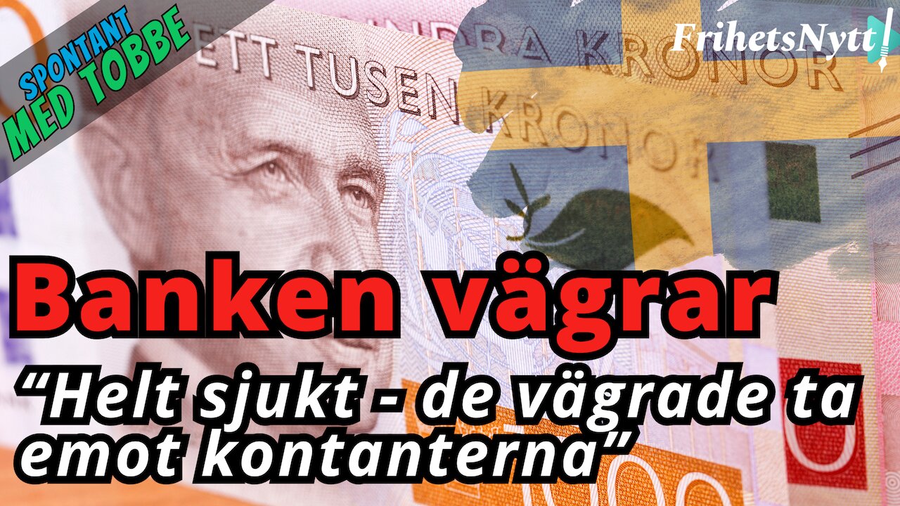 Blev chockad när jag skulle lämna in pengarna - banken totalvägrade