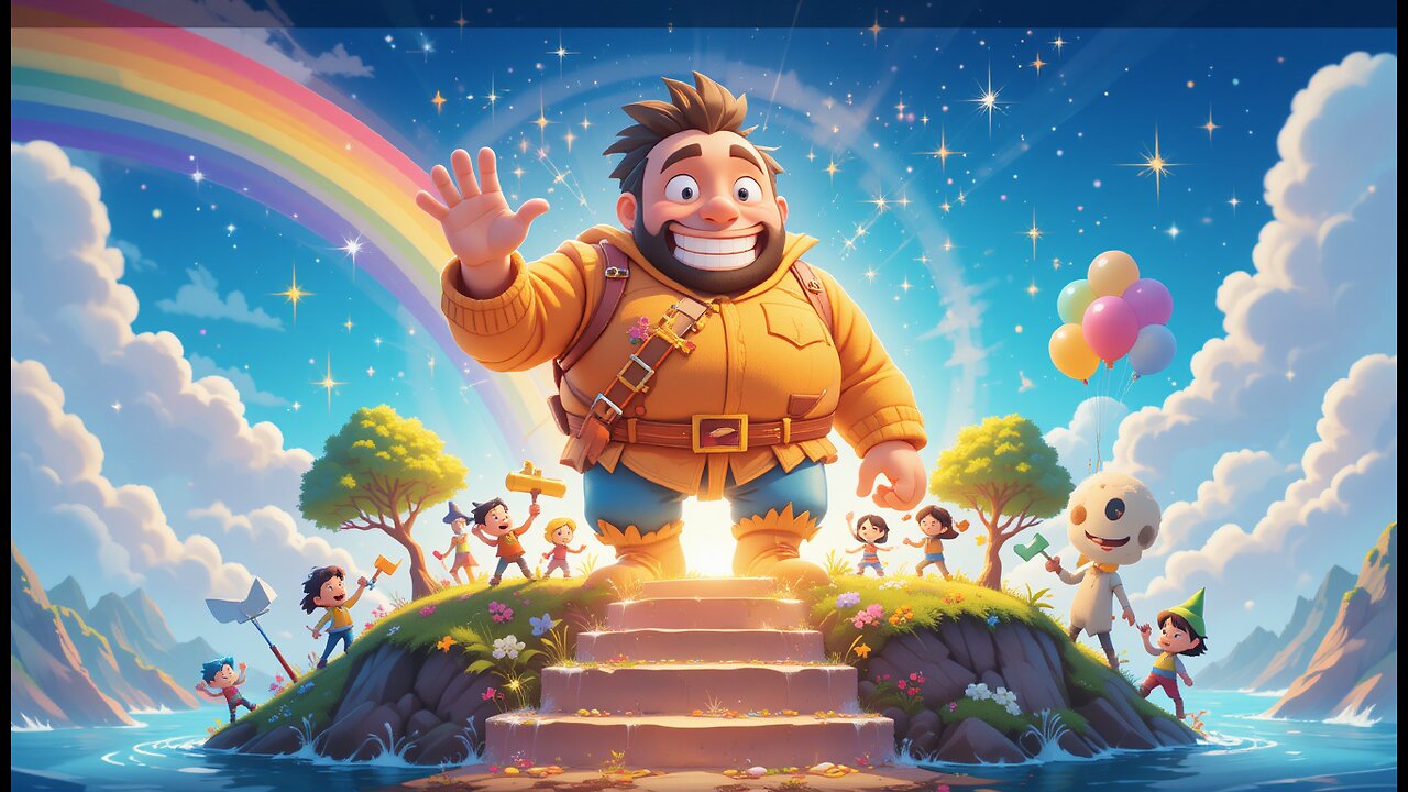 The Giant's Great Escape: A Magical Adventure for Kids!