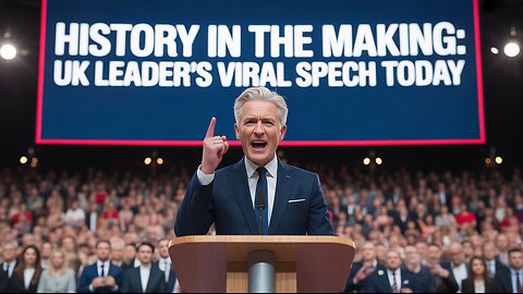 History in the Making: UK Leader’s Viral Speech Today"