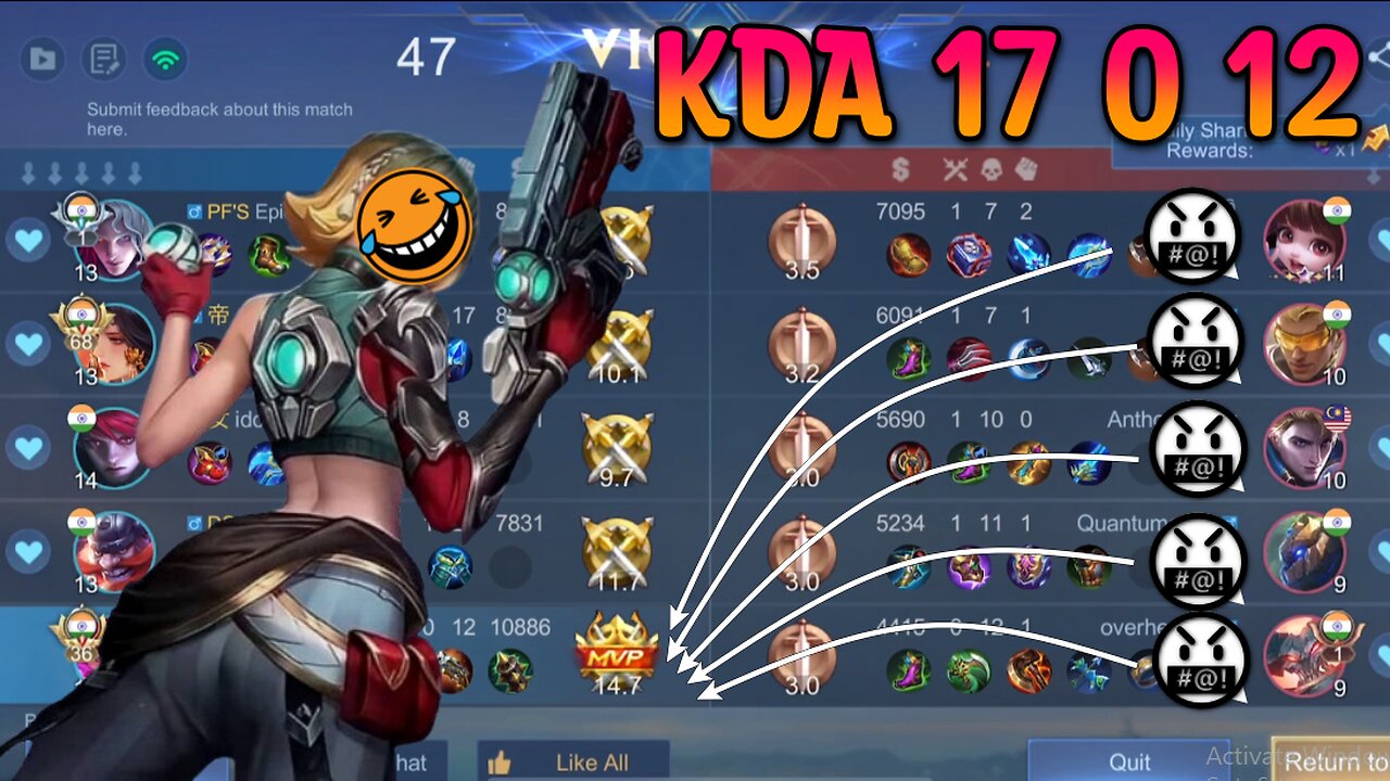 How This Happen In Mythic Rank ? | Solo Rank Push With Beatrix | MLBB