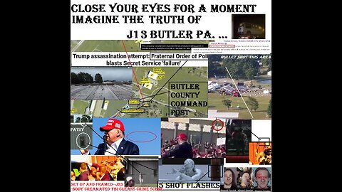 Close your eyes for a moment.. Imagine j13 rally trump shot...