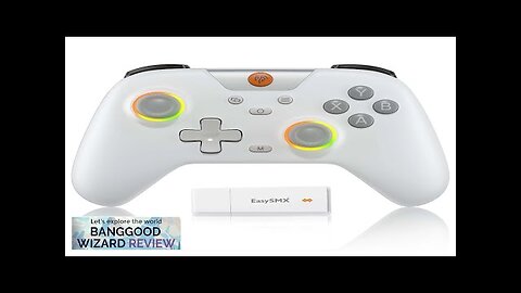 EasySMX X05 Tri-mode Wireless Game Controller RGB bluetooth Gamepad with Hall Effect Review