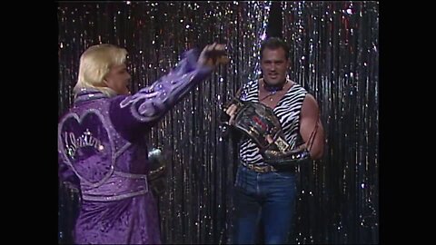 11-29-1985-tnt-tuesday night titans-johnny valiant, Brutus beefcake & Greg valentine