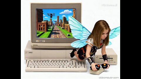 Amiga 1000 A.I. Commercial Remake 💾 1985 🏀 2025 !