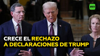 Rechazo a declaraciones de Trump sobre Canadá, Panamá y Groenlandia