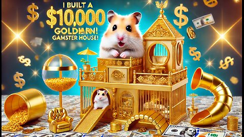 I Built A $100,000 Golden Hamster House