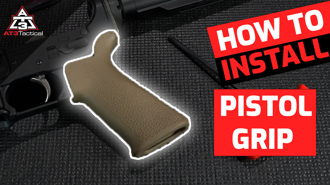 How To Install A Pistol Grip On AR Rifles | Tips & Tricks