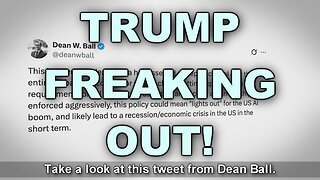 Why Donald Trump is Freaking Out?!