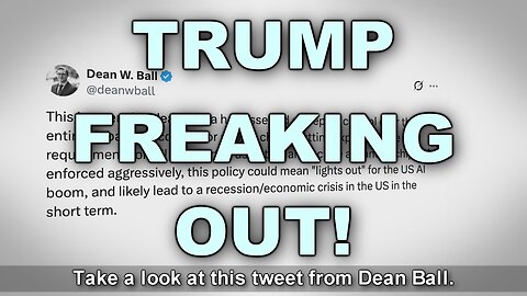 Why Donald Trump is Freaking Out?!