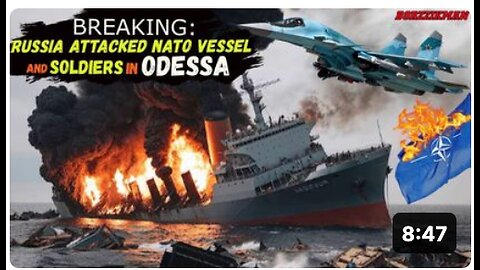 ODESSA on FIRE: NATO Ship Full of Franco-British 'Storm Shadow' Cruise Missiles Was Blown To BITS