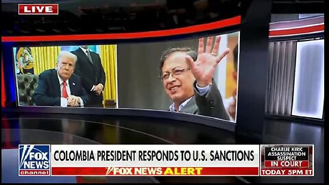 Pres Trump SANCTIONS Colombia’s President Petro for ENABLING DRUG CARTELS