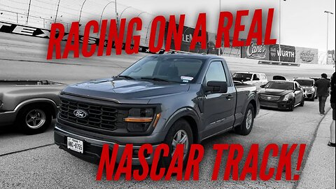 first NO PREP dragrace in the new 4x4 f150