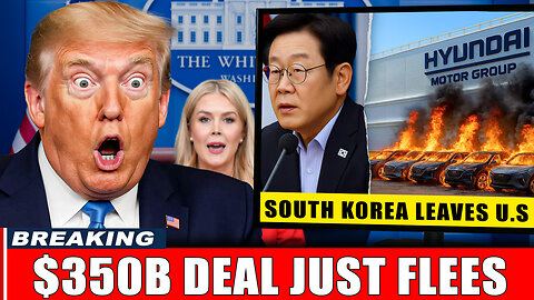 Trump’s ICE Raid BACKFIRES as $350B Korean Investment STALLS - South Korea Shift Away from U.S.