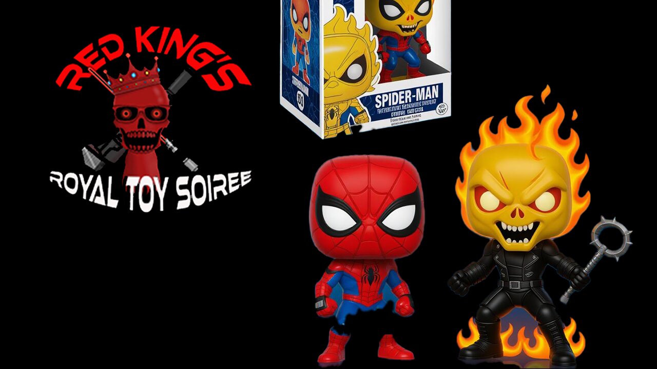 Red King's Funko Pops Spiderman & Ghost Rider Review