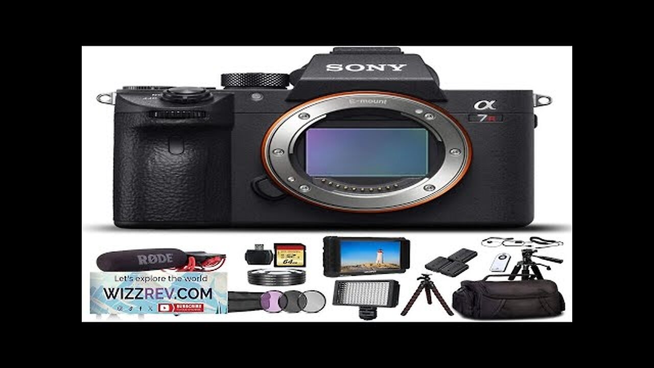 Sony Alpha a7R III Mirrorless Camera ILCE7RM3/B with Bag 2X Extra Batteries Review