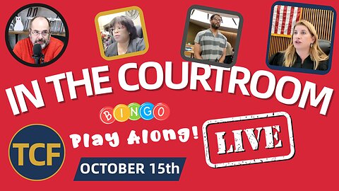 Live Court Hearings Oct 15 - Judge Simpson, Boyd, Stevens, Middleton, McNally, West | TCF LIVE #155