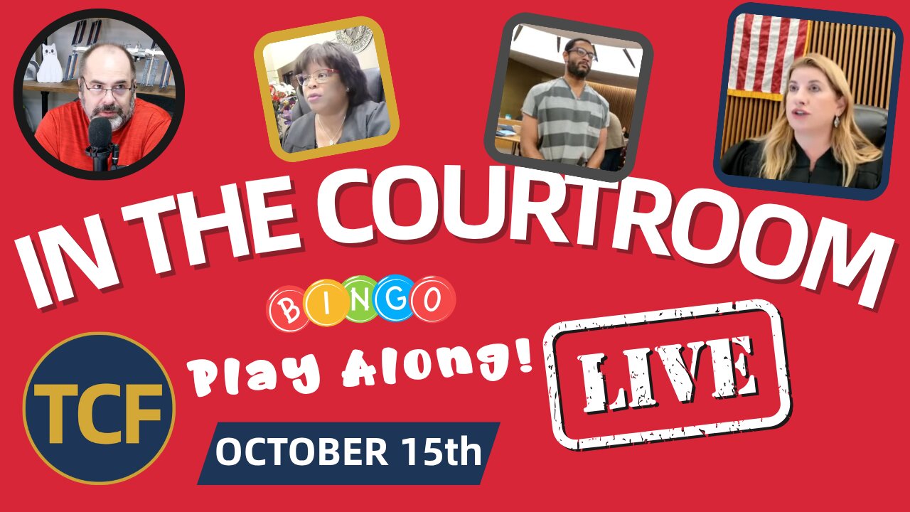 Live Court Hearings Oct 15 - Judge Simpson, Boyd, Stevens, Middleton, McNally, West | TCF LIVE #155