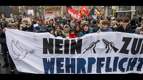 Schulstreik gegen Wehrpflicht