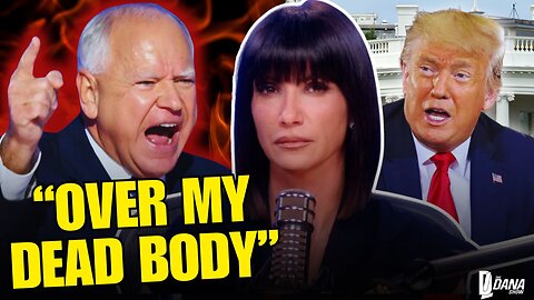 Tampon Tim Walz MELT DOWN After Being Asked About Resigning