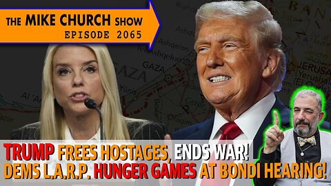 TRUMP FREES HOSTAGES AND ENDS THE WAR!