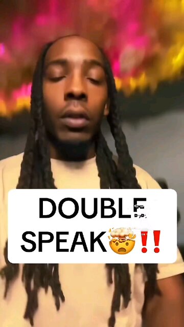 what is double speak? is it real?