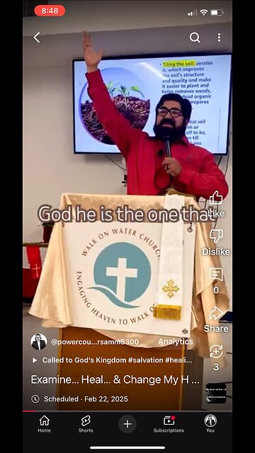 Examine.. Heal… and Change My Heart Oh God ~Pastor S. Angel Salazar