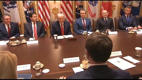 JD Vance Has The Cabinet Cracking Up