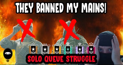 Solo Queue Struggle : They Banned My Mains!
