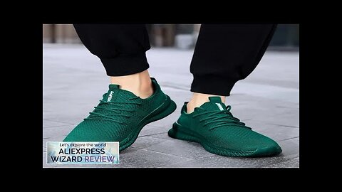 Fujeak Ultralight Running Shoes for Men Casual Breathable Mesh Sneakers Anti-slip Fashion Review