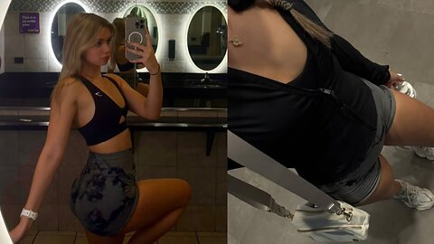 Beautiful Girls Ange 🔥 Bubble Butt Follow-Up Workout Fitness Routine 🍑 4K HD