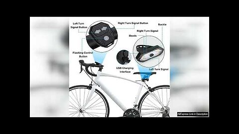 Bicycle Turn Signal Rear Light Remote Bike Lights USB Rechargeable LED Bicycle Review