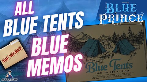 Blue Prince: All Blue Tent Blue Memo Locations (Complete Guide)