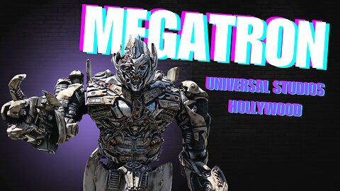 Megatron Takes Over Universal Studios Hollywood!