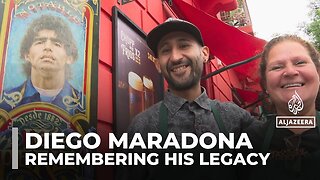 Five years on: Fans honour Diego Maradona, Argentina’s football legend
