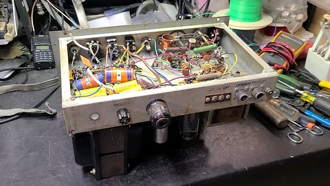 WRL Globe Scout AM transmitter part 1