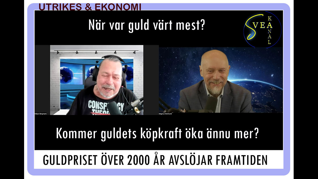 Utrikes & Ekonomi: Guldpriset över 2000 år avslöjar framtiden