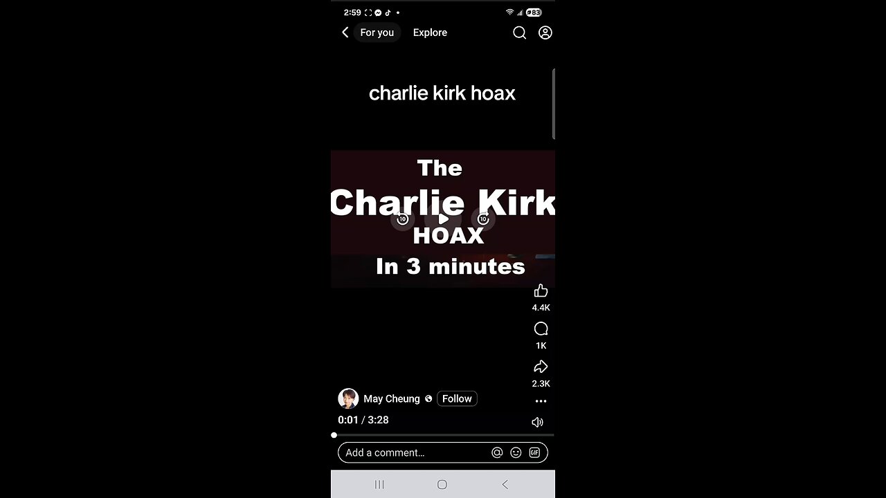 CHARLIE KIRK HOAX EXPLAINED IN A MINUTES