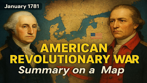 American Revolutionary War - Summary on a Map🚨| Top Latest World Geopolitics Breaking News Headlines Updates Today🌍