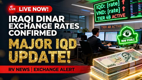 Live Now! Iraqi Dinar Exchange Rates Confirmed on Forex — Major IQD Update! 🏦 💥 IQD News 2025