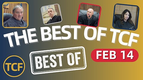 The Best of TCF Live | Judge Middleton, DiSanto, Mercer, O'Donnell, Parole Board | FEB 14